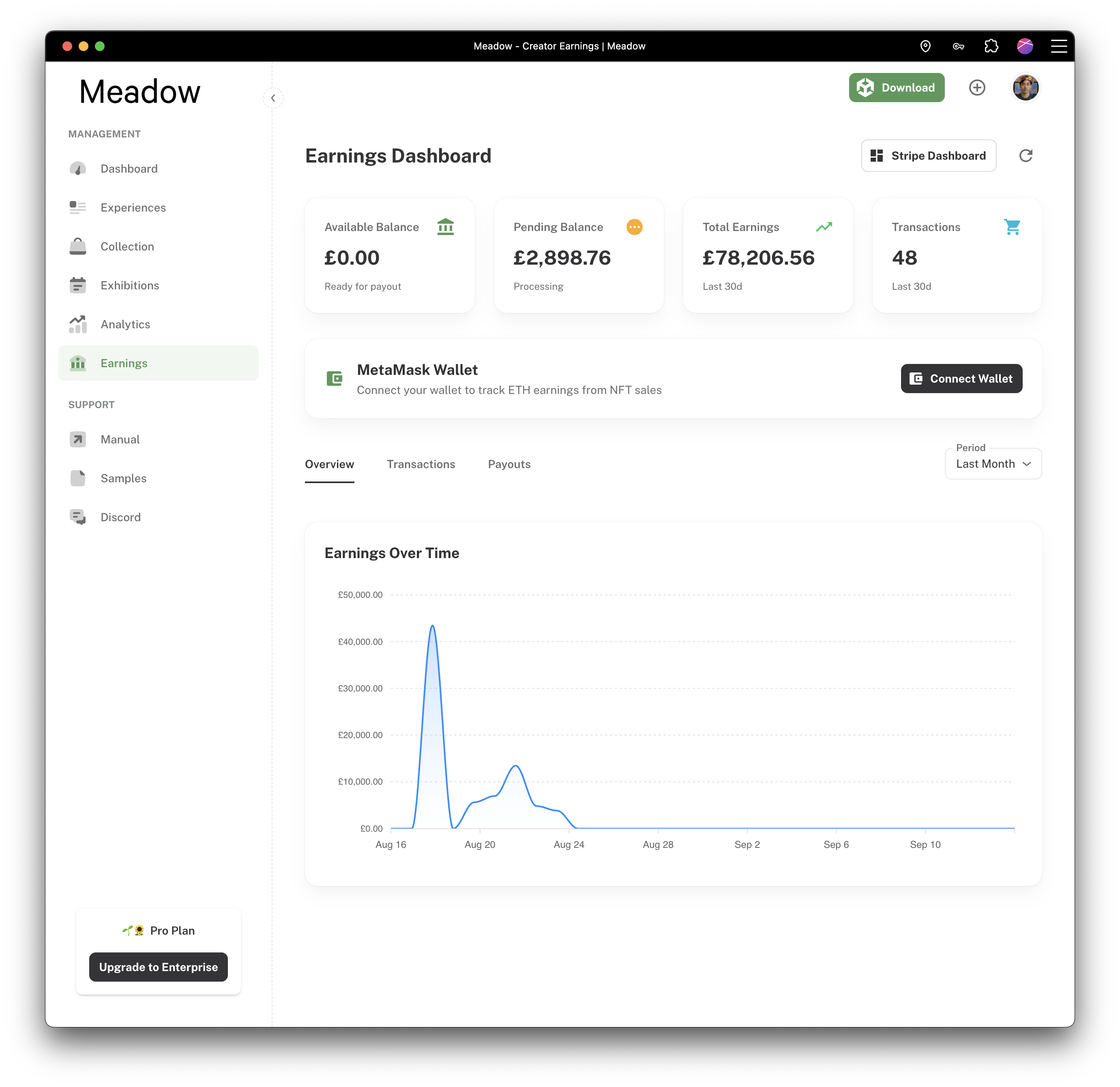 Monetization settings overview